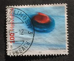 Nr.1181 Curling  Olympia-Turin  GESTEMPELT 2005  