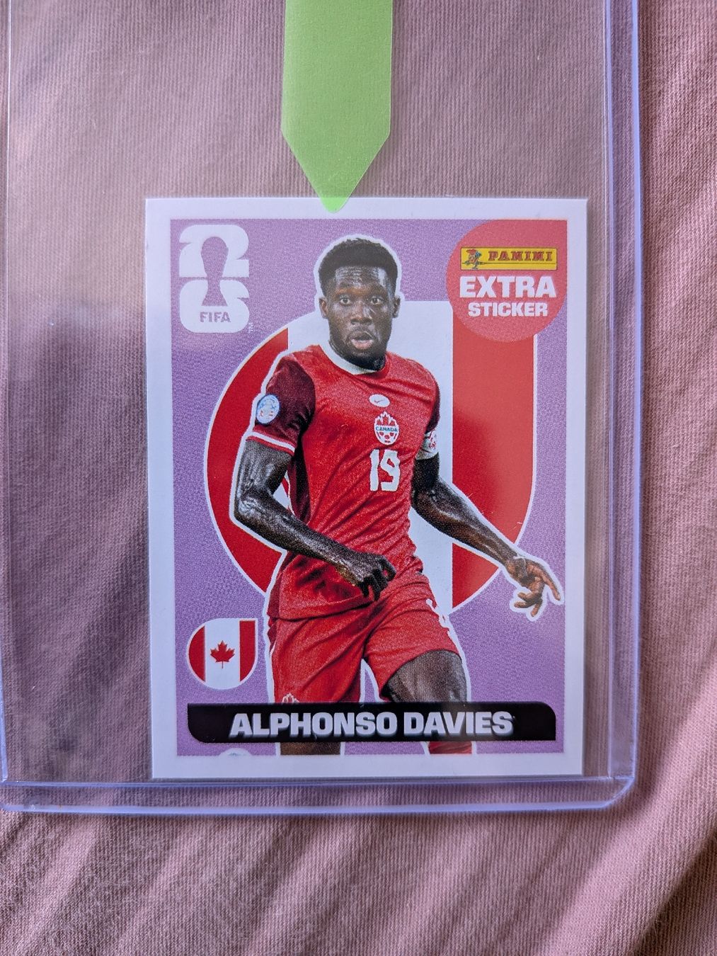 Panini Carte collezionabili: Panini WM 2026 Extra Sticker ALPHONSO DAVIES Regular – Nuovo (secondo la descrizione) da Uster venduto da yajiao 2