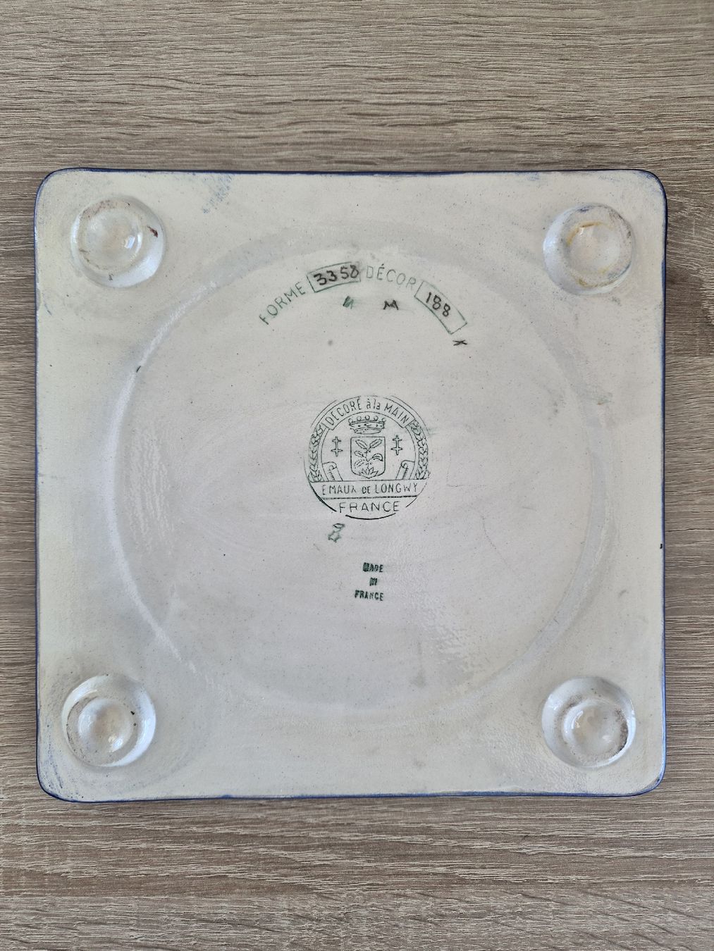 Servierplatten: Dessous de plat Longwy – Gebraucht aus Vernier von Paco14 2