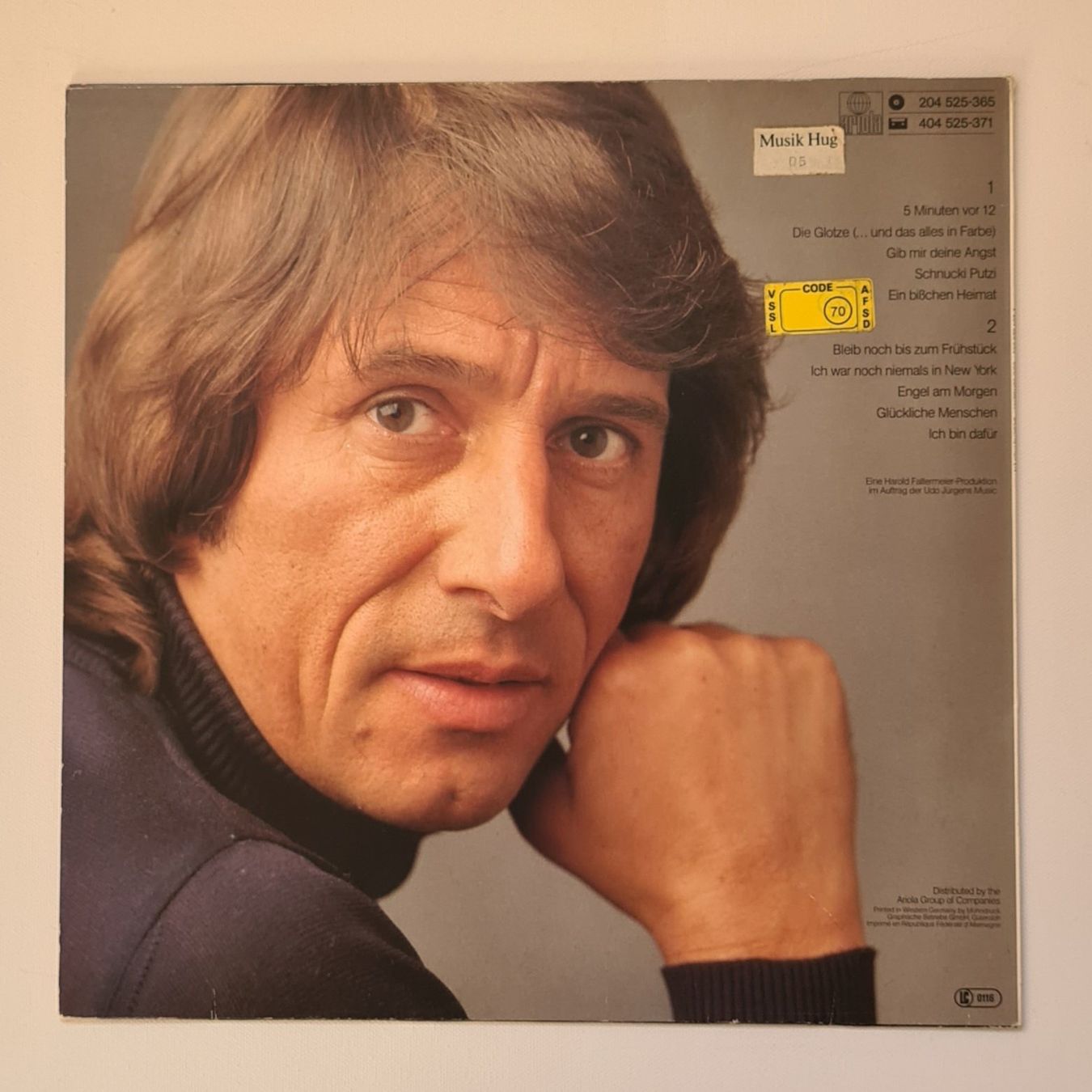 Dischi in vinile: LP | Udo Jürgens | Silberstreifen – Usato da Dietikon venduto da Jacky1983 1