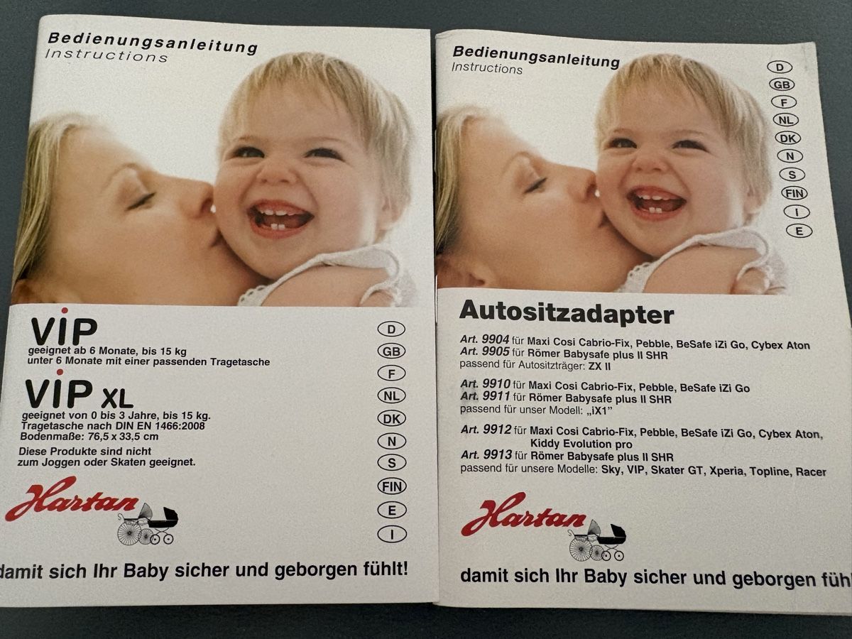 Hartan Carrozzine: Hartan Kombi Kinderwagen – Usato da Zürich venduto da mad_lwl6 6