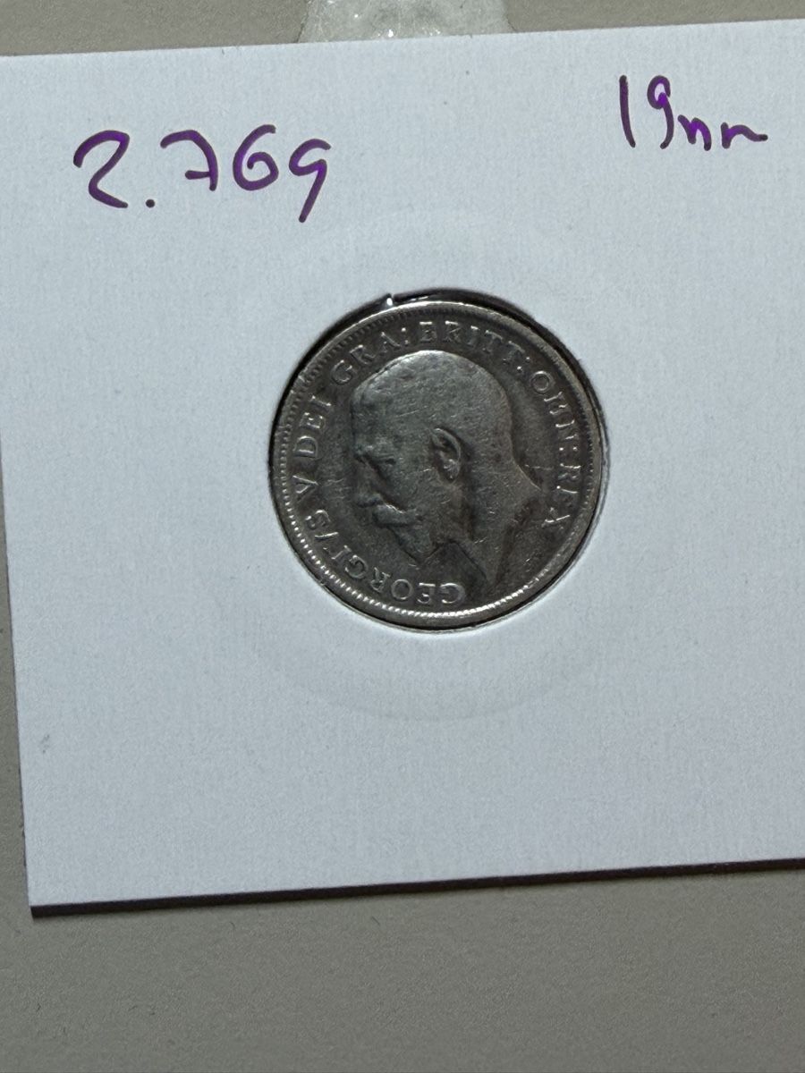 Toutes les monnaies: GB - 6 pence - 1914 - Georges 5 - AG  – D'occasion à Payerne par Mike1682 1