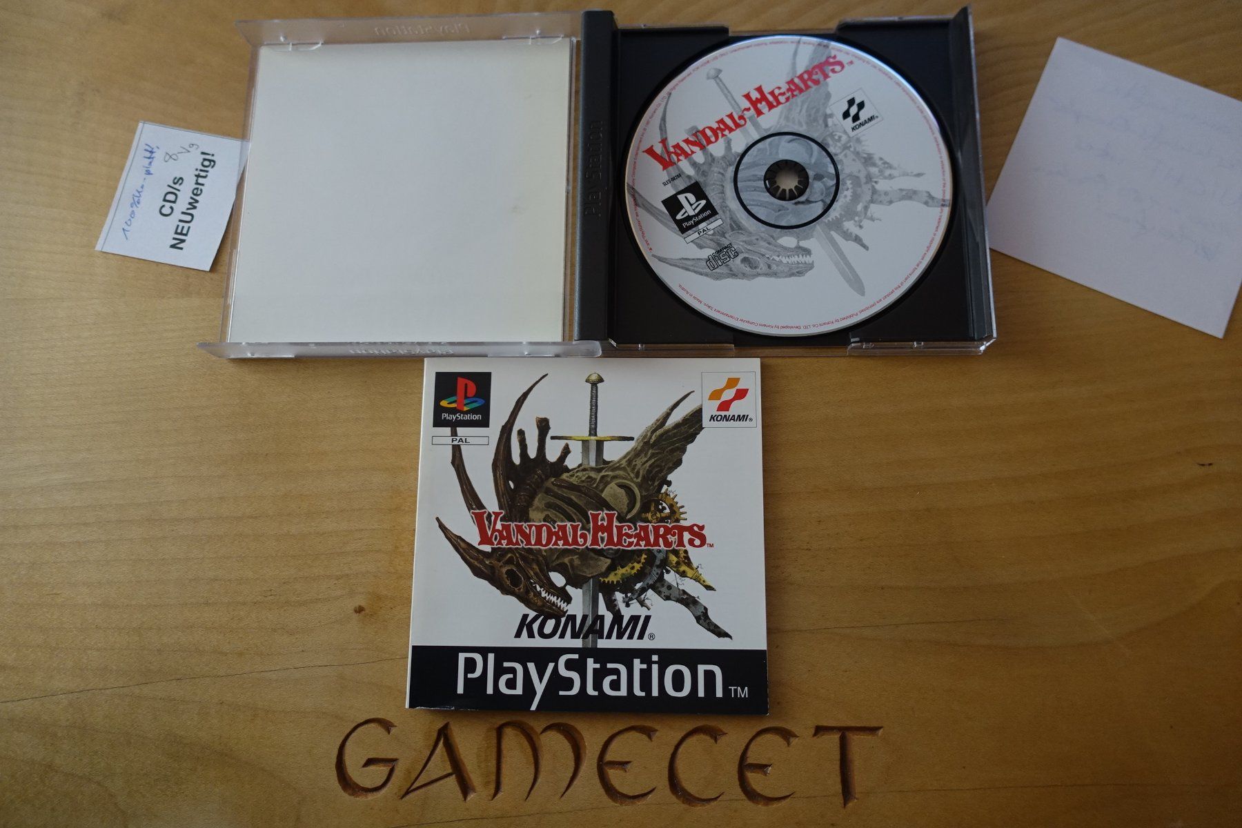 Sony Giochi: Vandal Hearts – Usato da Steinach venduto da Gamecet 3