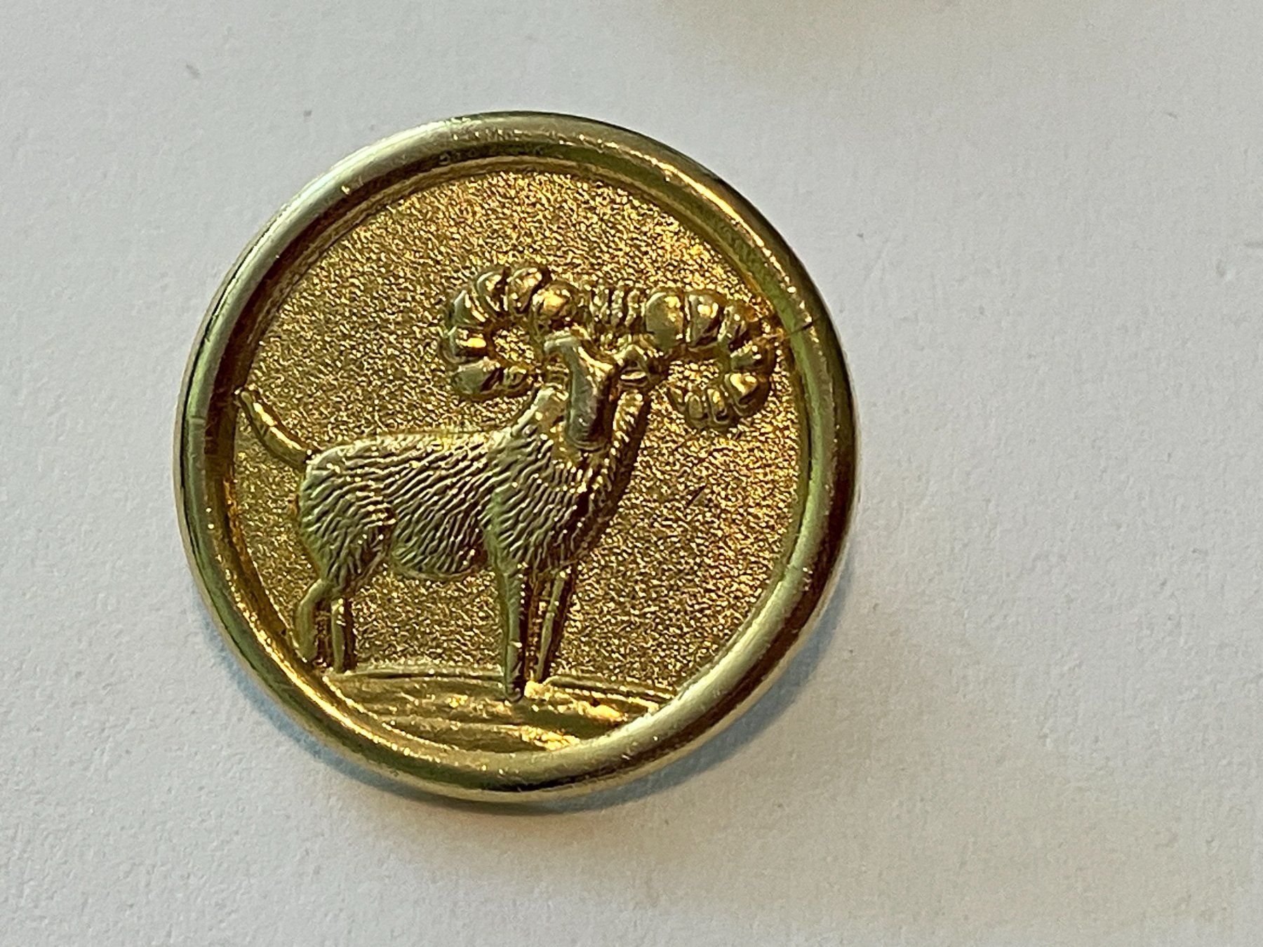 Placchette & Badge: 1 Pin Widder Sternzeichen – Usato da Basel venduto da djwwpp