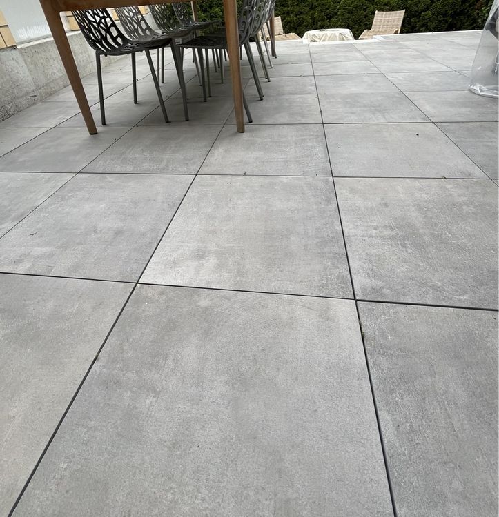 Moderne Keramikplatten für Terrasse (60x60x3cm) Kaufen auf Ricardo