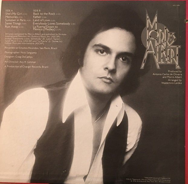 Dischi in vinile: Morris Albert - Morris Albert (LP) – Usato da Grüningen venduto da azulvinyl 1
