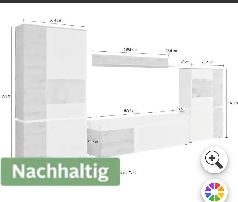 Mobili TV: Wohnwand neu mit line Led – Nuovo e nell'imballaggio originale da Lützelflüh-Goldb venduto da Rampenverkauf_72_ 3