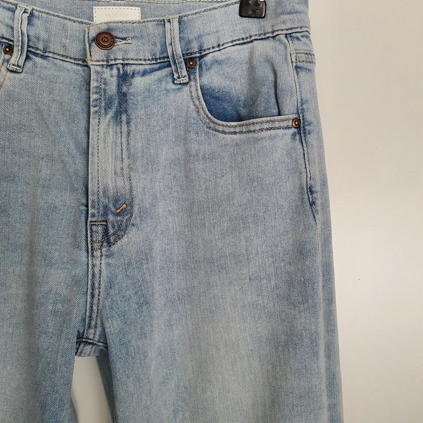 Jeans: Sommerlich leichte 7/8 Jeans Bleached Denim – Nuovo (secondo la descrizione) da Weiach venduto da sim_8s27 2