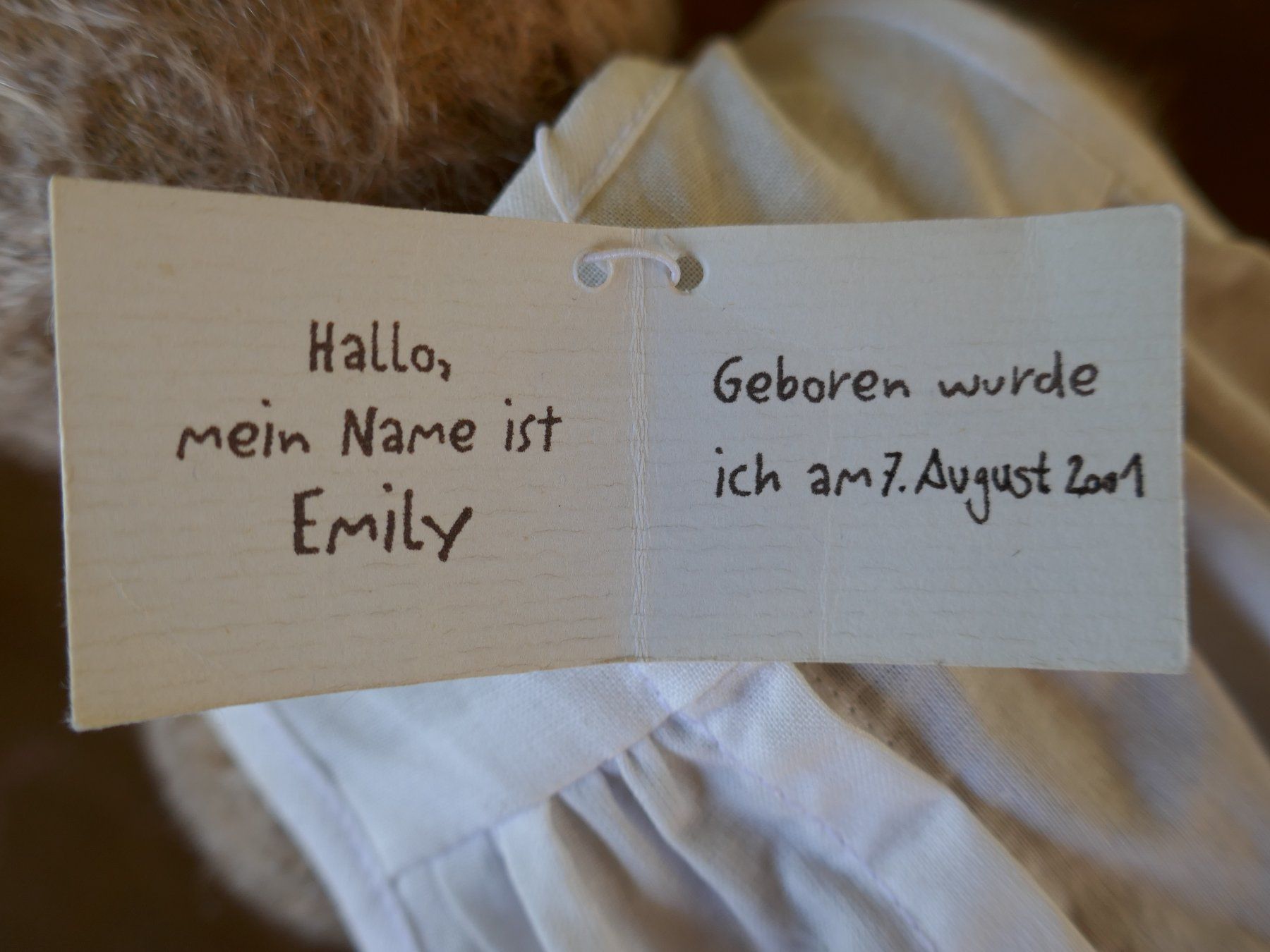 Spielzeuge: Teddy Emily aus Naturmaterialien.... – Gebraucht aus Hirschthal von Ruwallkimoos199 1