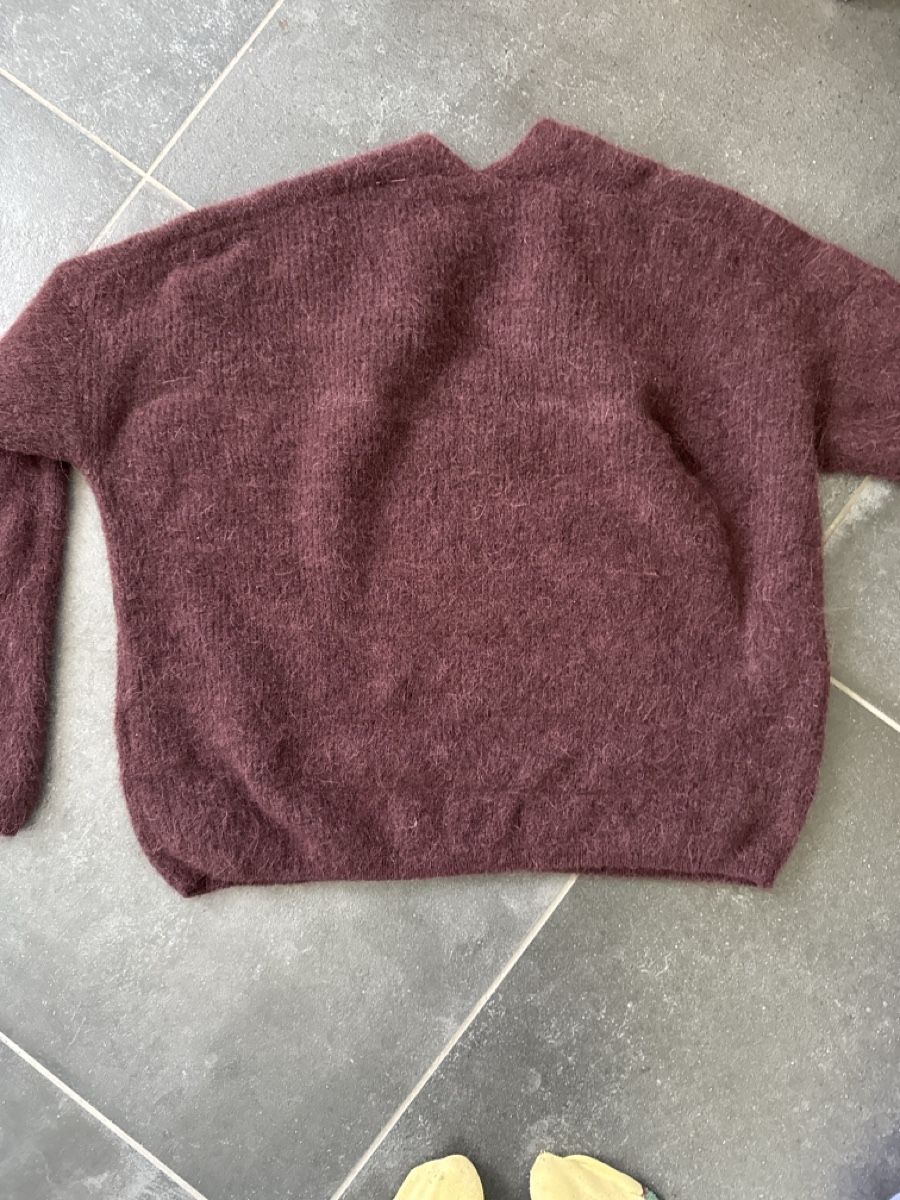 Mos mosh Maglioni & Felpe: Mos Mosh Pullover Gr.S, warmer Winter Strick in bordeaux – Usato da Fulenbach venduto da yabla91 2