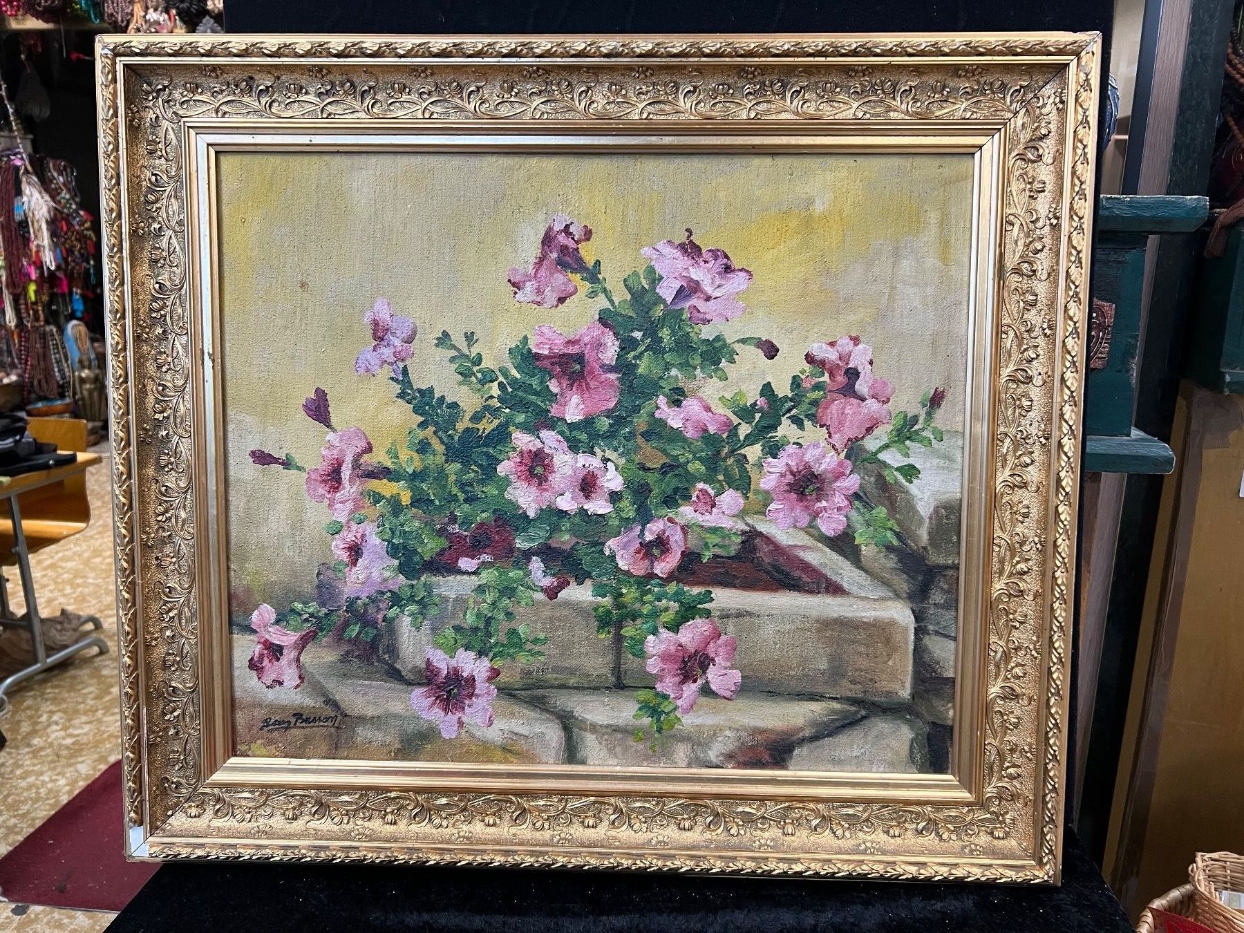 Dipinti: HUILE SUR TOILE SIGNÉE BESSON – Usato da Genève venduto da Leboucheoreilles