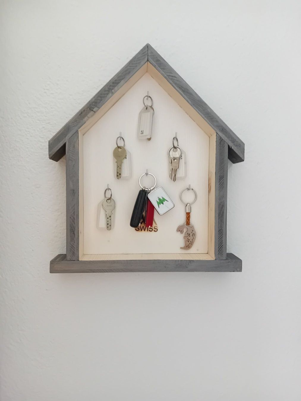 Portachiavi: Portachiavi casa legno – Nuovo e nell'imballaggio originale da Biasca venduto da mmw_g7x8 2
