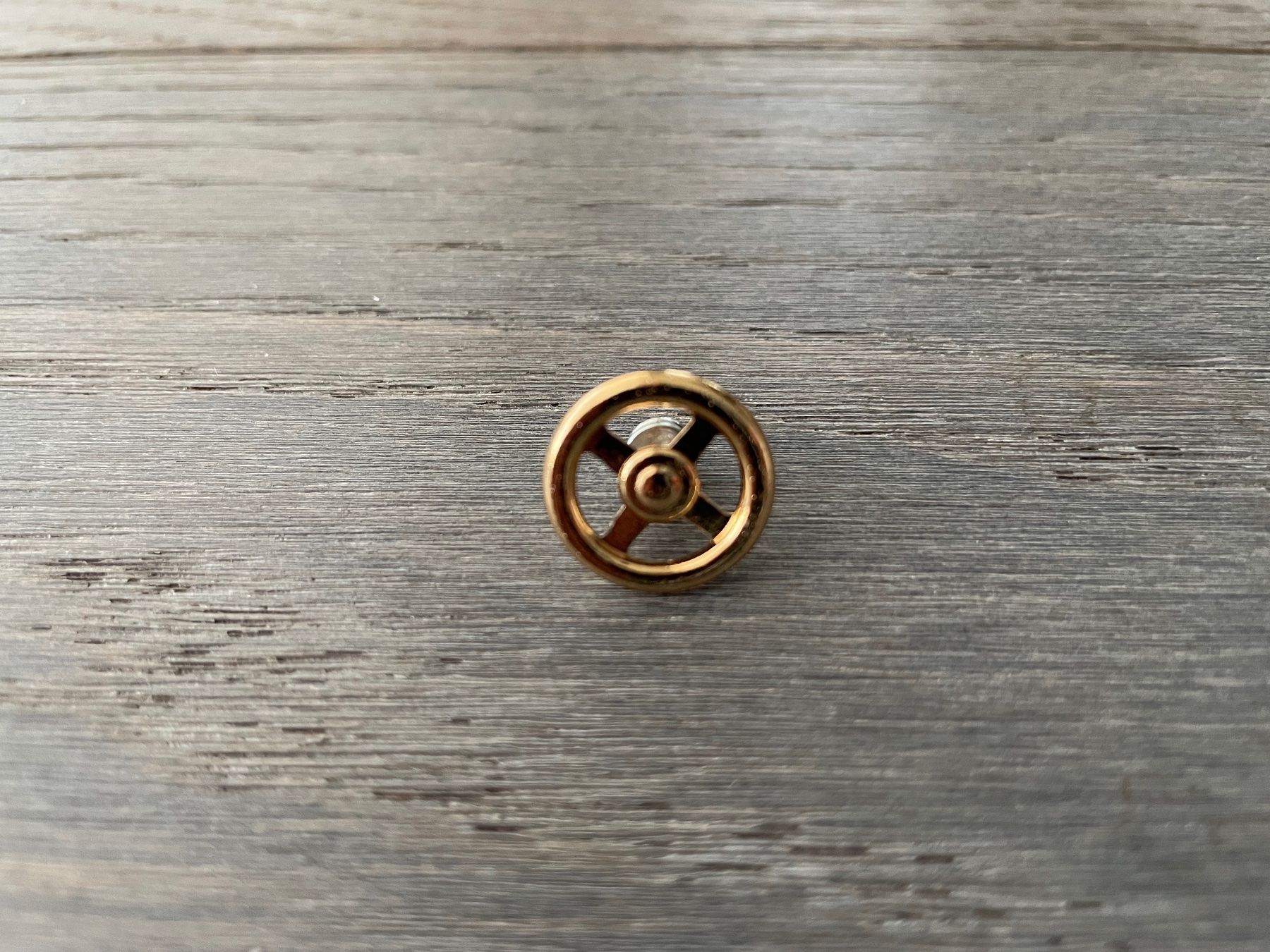 Modellini d'auto: Goldenes Lenkrad/Steuerrad 1.5 cm Durchmesser – Usato da Hünenberg venduto da Betsch1