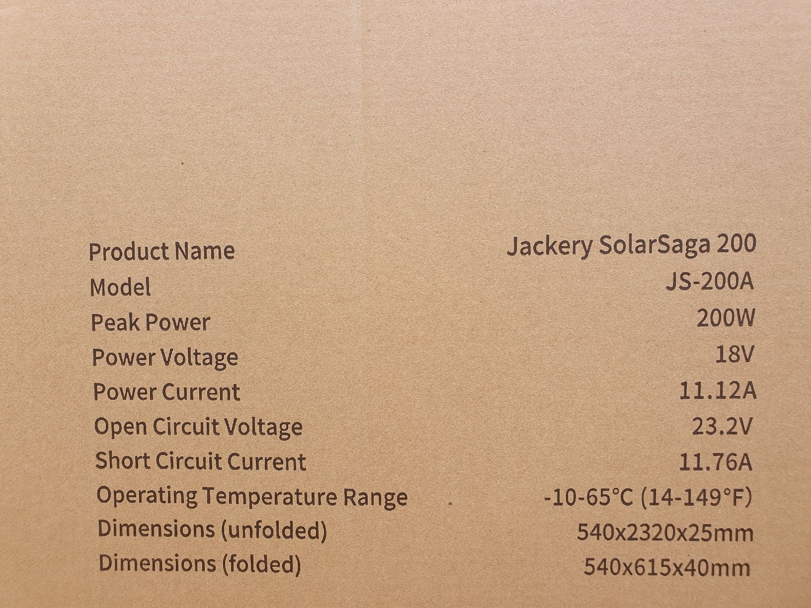 Jackery Panneaux solaires: Jackery Solarsaga 200 – Neuf (Voir description) à Ebmatingen par walter46 1