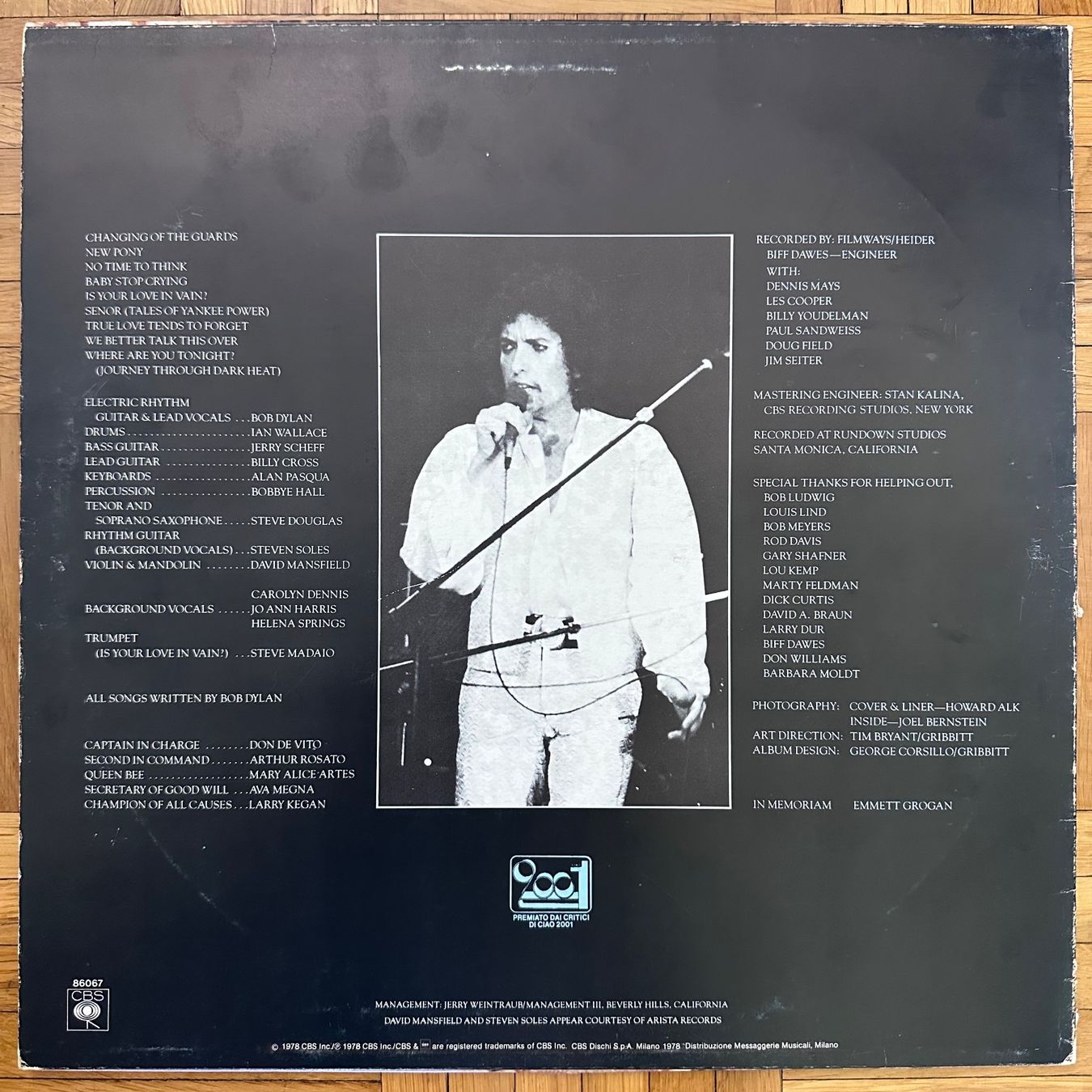 Dischi in vinile: LP - Bob Dylan - Street-Legal – Usato da Breganzona venduto da Onairda75 1