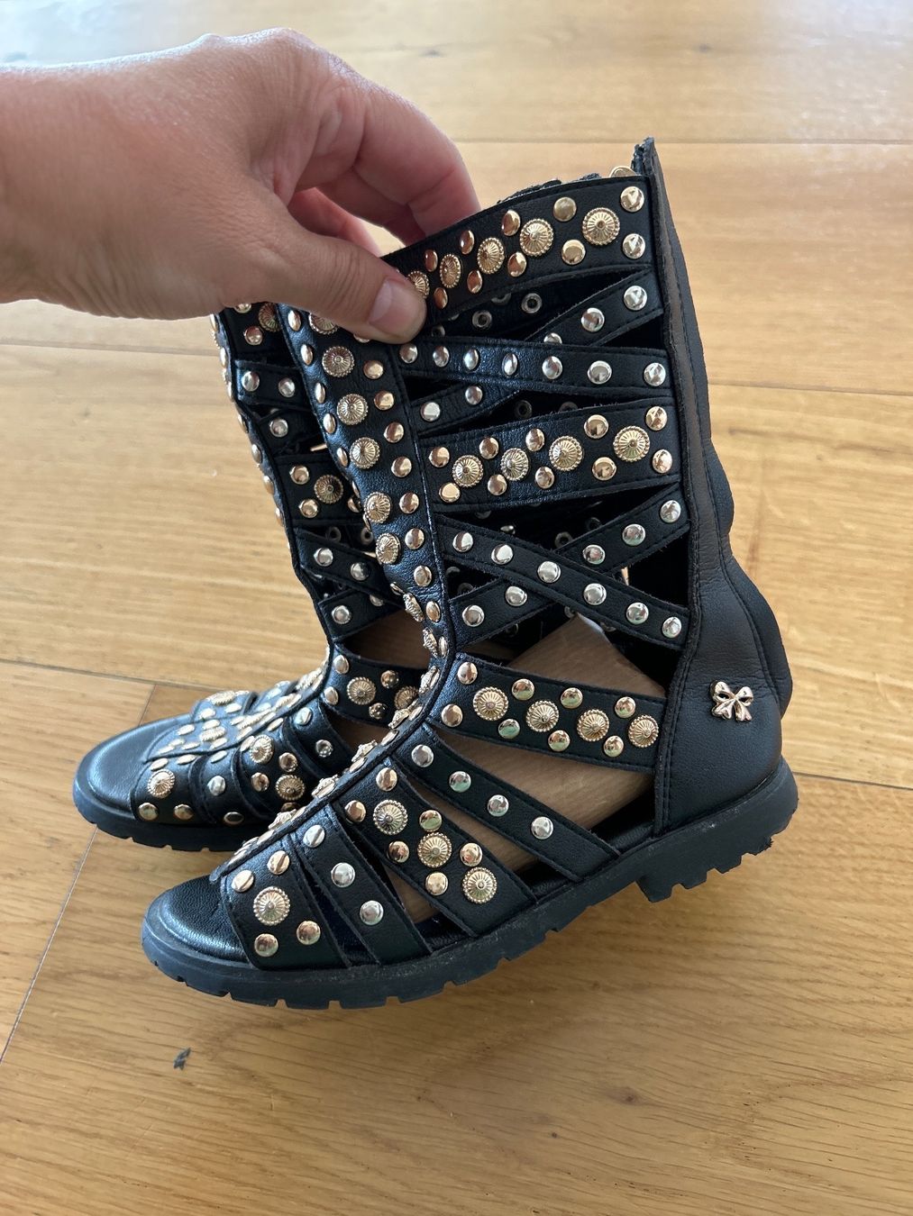Scarpe per ragazze: DHM  Gladiator Sommer Schuhe – Usato da Seengen venduto da carloncha 2