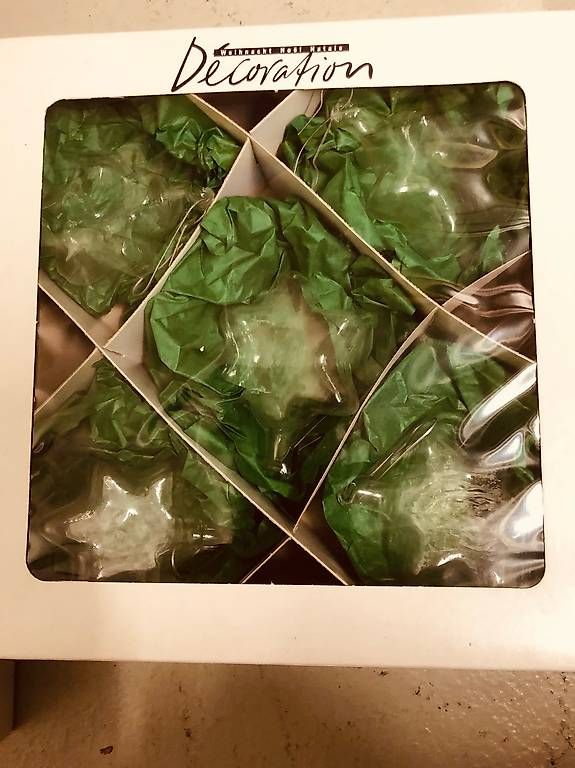Tutte le decorazioni: 155 Weihnachtskugeln, -Herzen, -Sterne aus echtem Glas – Usato da Gossau SG venduto da ke7 2