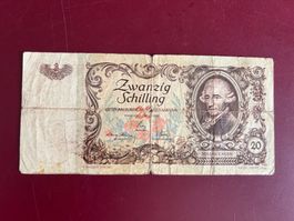OESTERREICH - 20 Schilling 2 Janner 1950 - Joseph HAYDN
