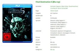 Final Destination 5 (Blu-ray)