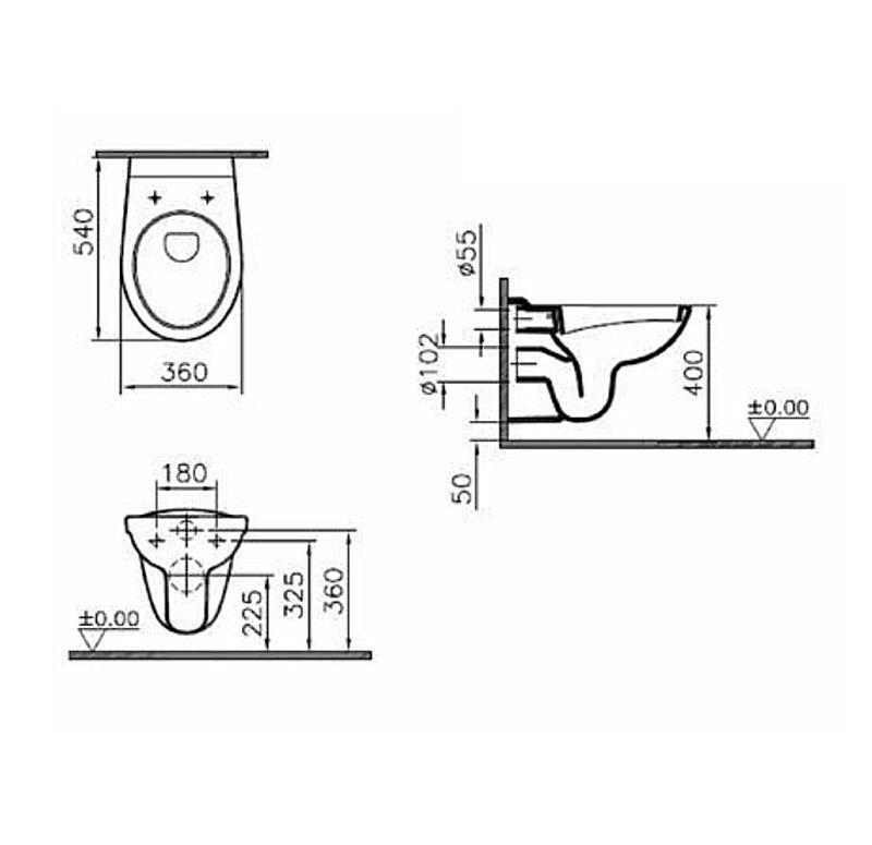 WC: WISA Excellent XT 83 cm WC-SET – Neu und originalverpackt aus Bottighofen von zaap 6