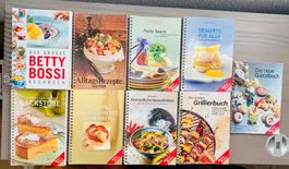 9 Betty Bossi Kochbücher