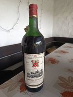 Bordeaux Rotwein in Magnum Flasche 1971