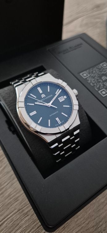 Maurice Lacroix Orologi: Maurice Lacroix Aikon Automatique Cadran Vert, État Neuf! – Usato da Bevaix venduto da Roby3171 7