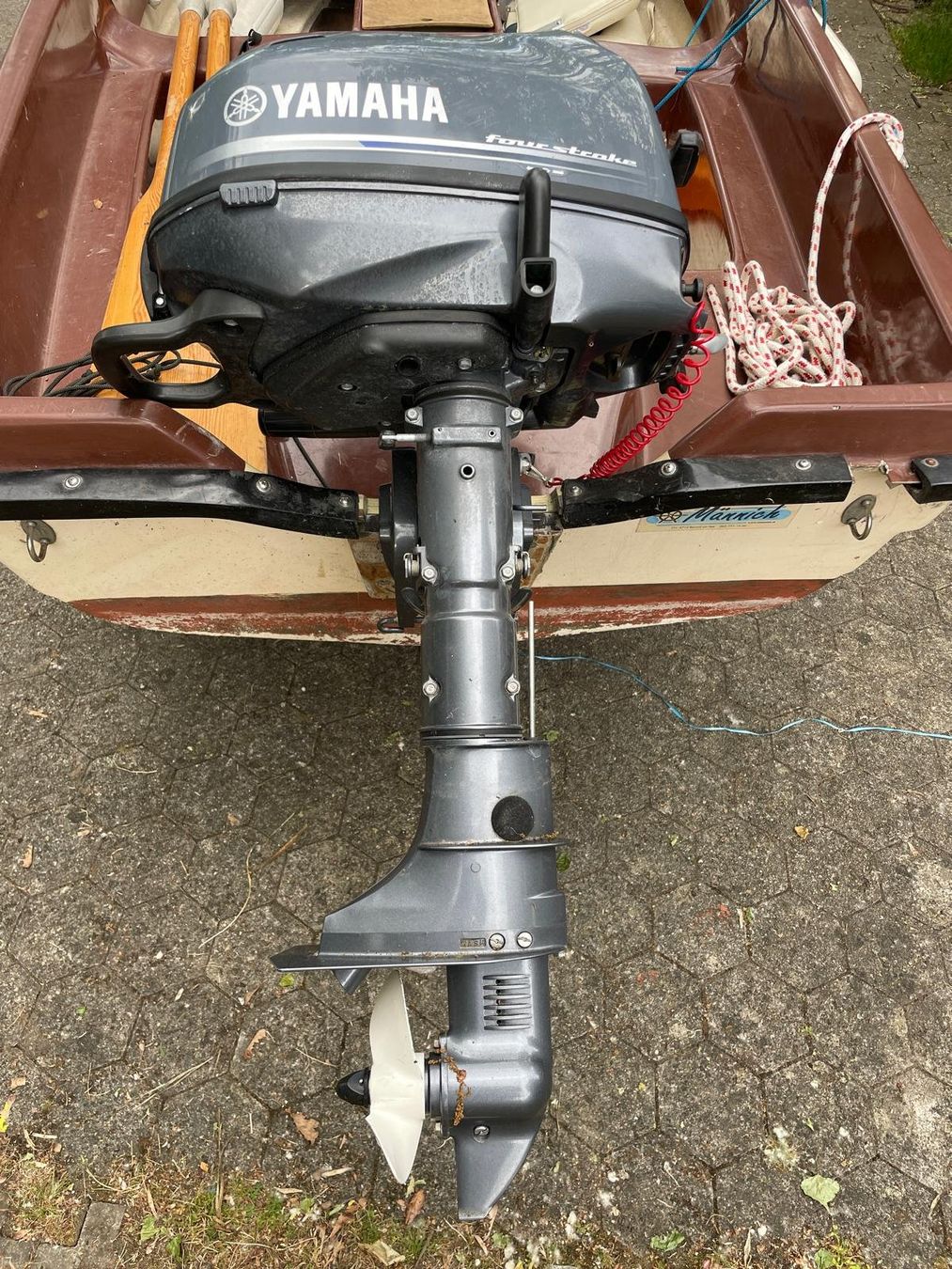 Yamaha Boote: Motorboot aus GFK mit Yamaha 6 PS Motor – Gebraucht aus Zürich von myf_rx75 4