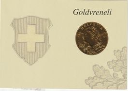 2 x Sonderblock "Goldveneli", auf FDC und Geschenkfolder