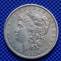1884 Morgan Dollar O