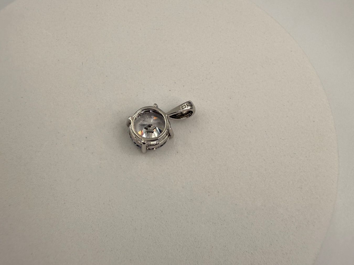 Ciondoli: Solitaire Anhänger Silber 925 Zirkonia – Nuovo e nell'imballaggio originale da Zug venduto da gold.schmuck 1