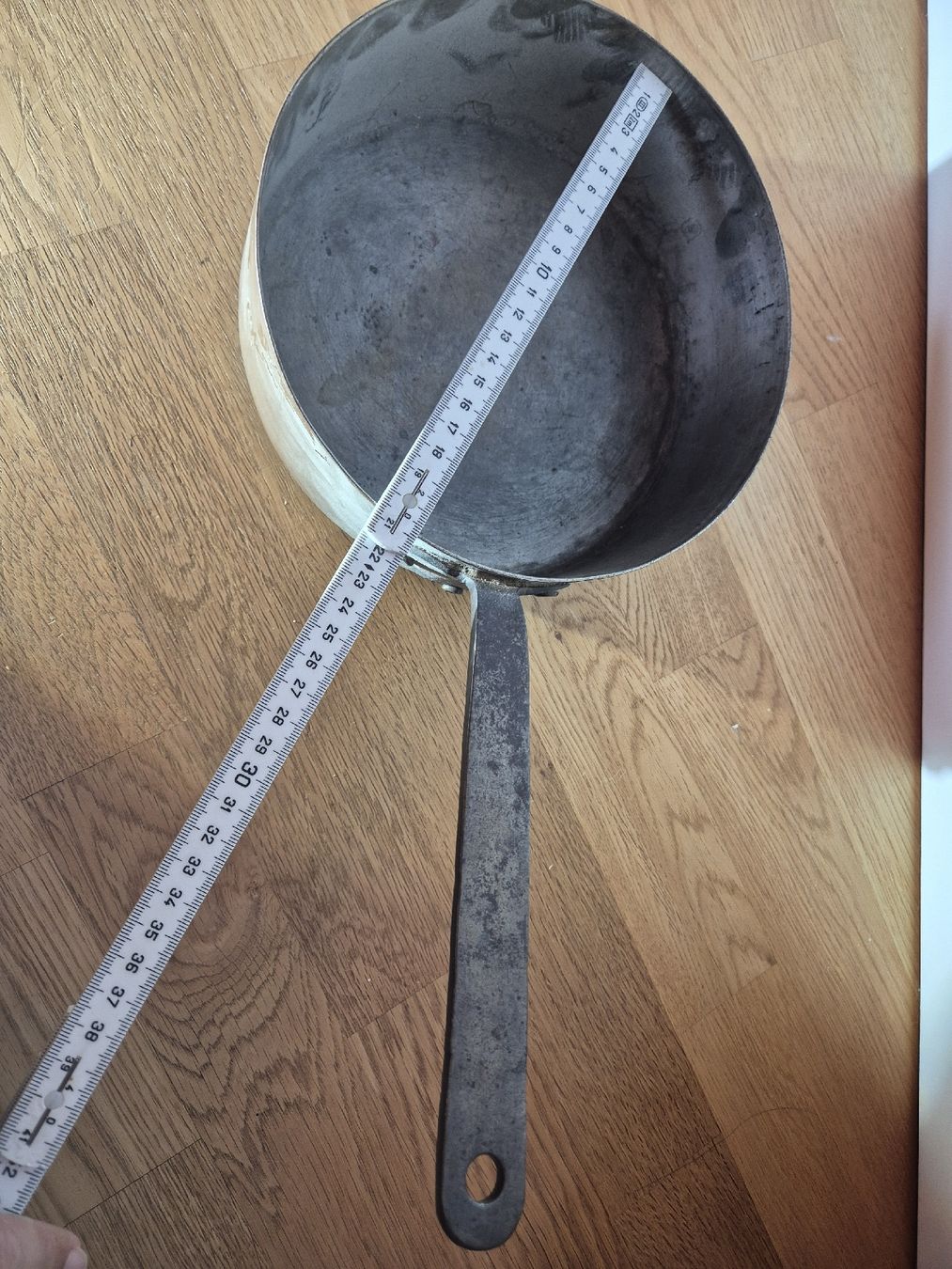 Töpfe: Antike Kupferpfanne, ca. 21cm Durchmesser – Gebraucht aus Trogen von same4you 1