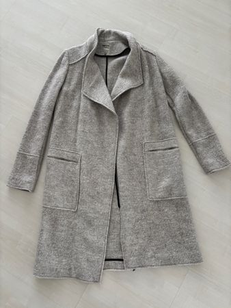 Lässiger Mantel grau M  ZARA
