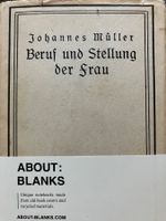 About Blanks Notebook / Notizbuch