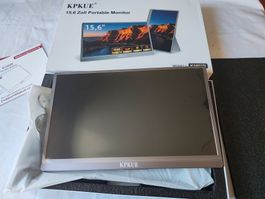 KPKUE 15,6 Zoll Portable Monitor FHD USB-C mit Stand