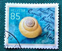 Nr.1564 Schnecke Dauermarken GESTEMPELT 2015  