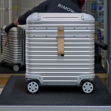 VITRA x RIMOWA Stool Papyrus Braun Limited