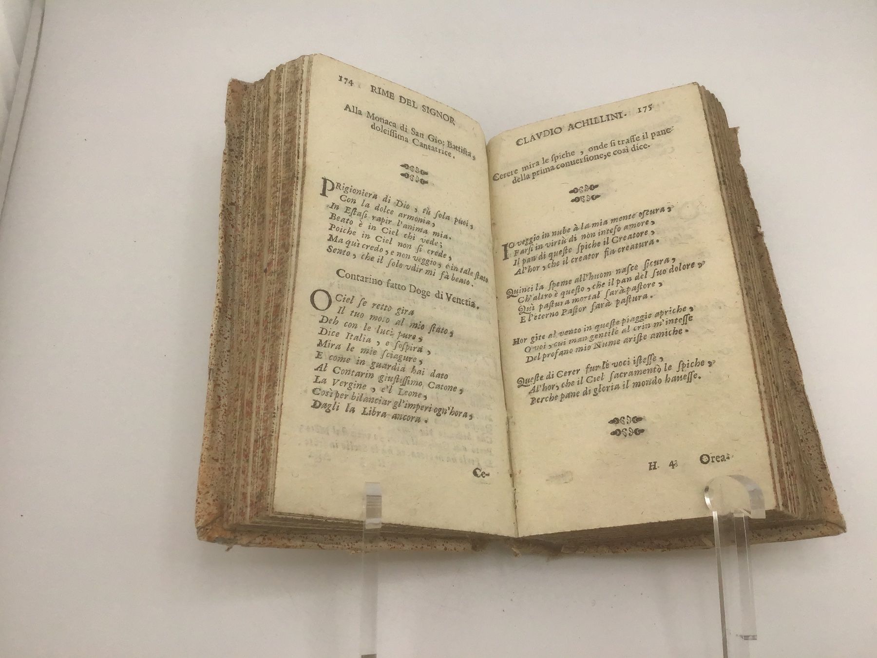 Libri: Rime e prose di Claudio Achillini 1673 – Usato da Nods venduto da loredana18 3