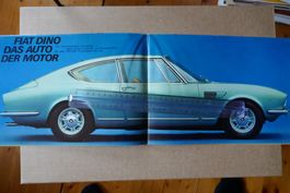 Originalprospekt Fiat   Dino 2000