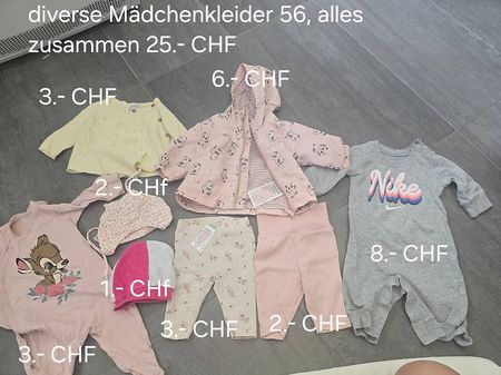 Mädchenkleider grösse 56