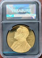 Alfred Nobel Medaille**Replica/polierte Platte