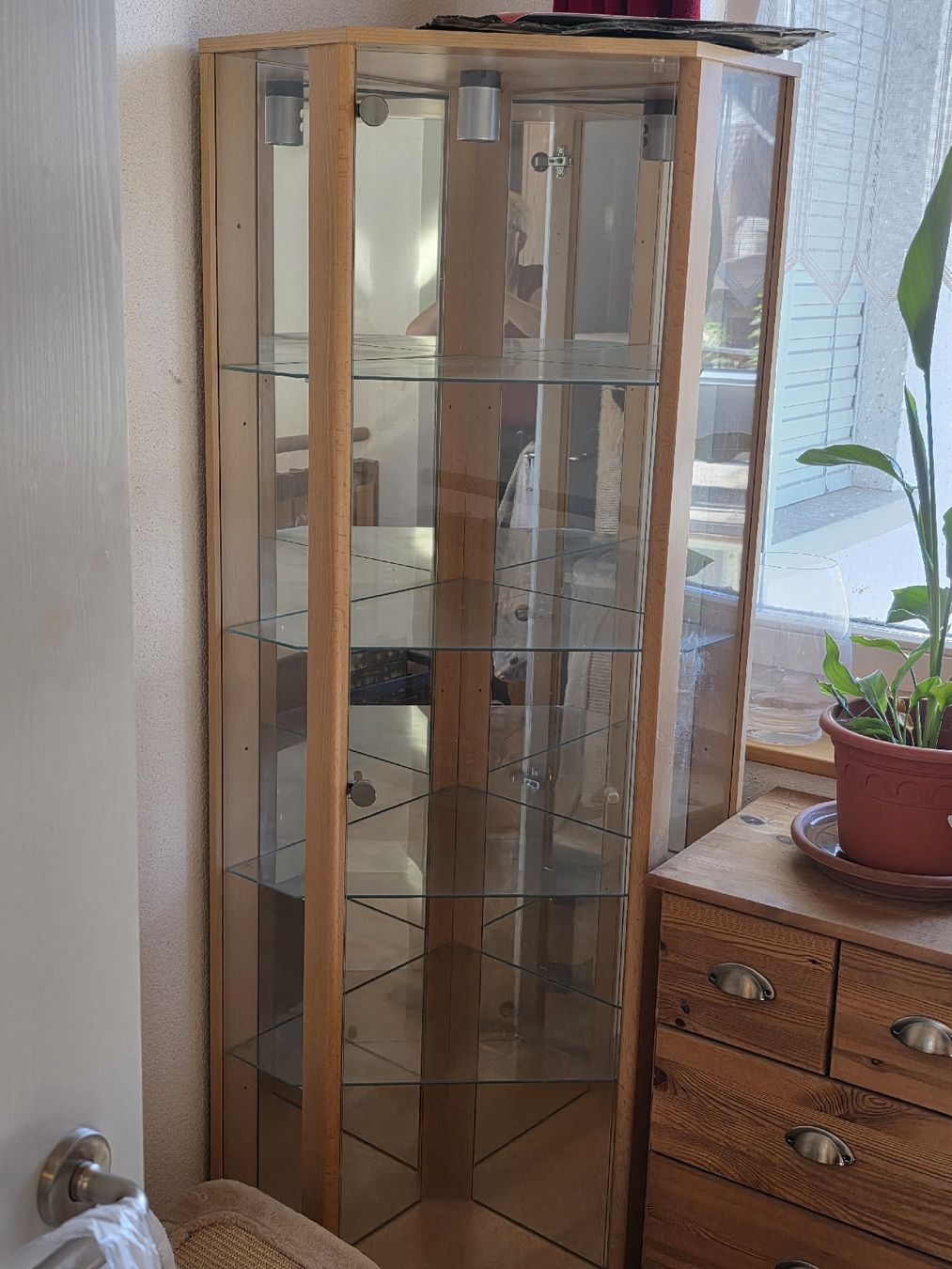 Vitrinen: Eckvitrine – Gebraucht aus Buus von mel310
