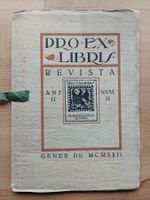 Pro Ex Libris Revista Gener MCMXXII ANY II NVM II Barcelona