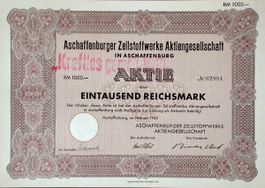 Aschaffenburger Zellstoffwerke AG, Aschaffenburg - 1942