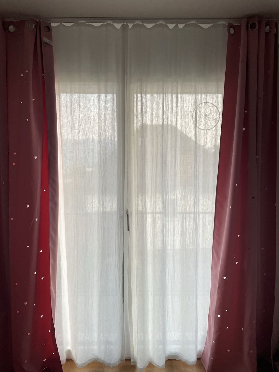 Tende: Rideaux de nuit cœurs – Usato da Cully venduto da r_lo 2