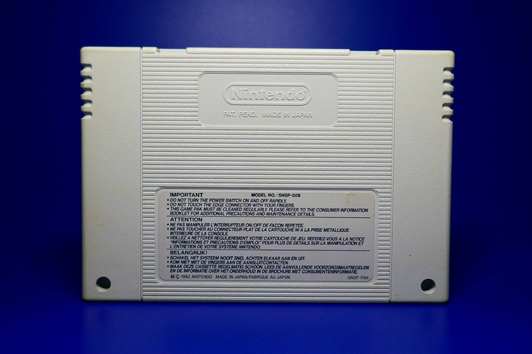 Nintendo Giochi: Megaman X - Super Nintendo – Usato da Vuarrens venduto da Espace-Retro 1