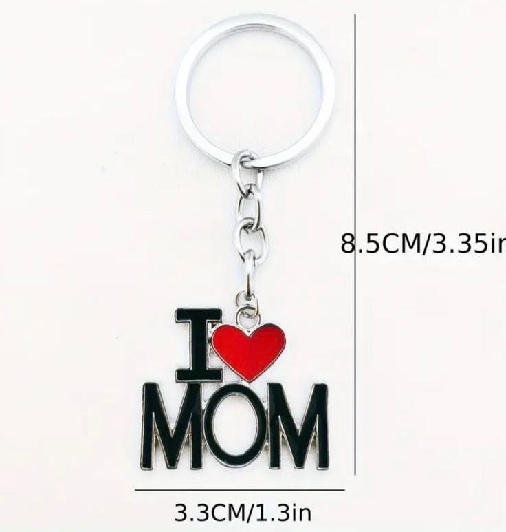 Portachiavi: Schlüsselanhänger  I Love Mom – Nuovo e nell'imballaggio originale da Teufenthal AG venduto da MeineSchatztruhe 2