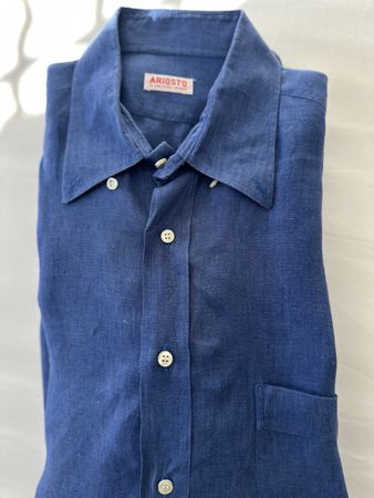 Ariosto shirt 100% lino and new