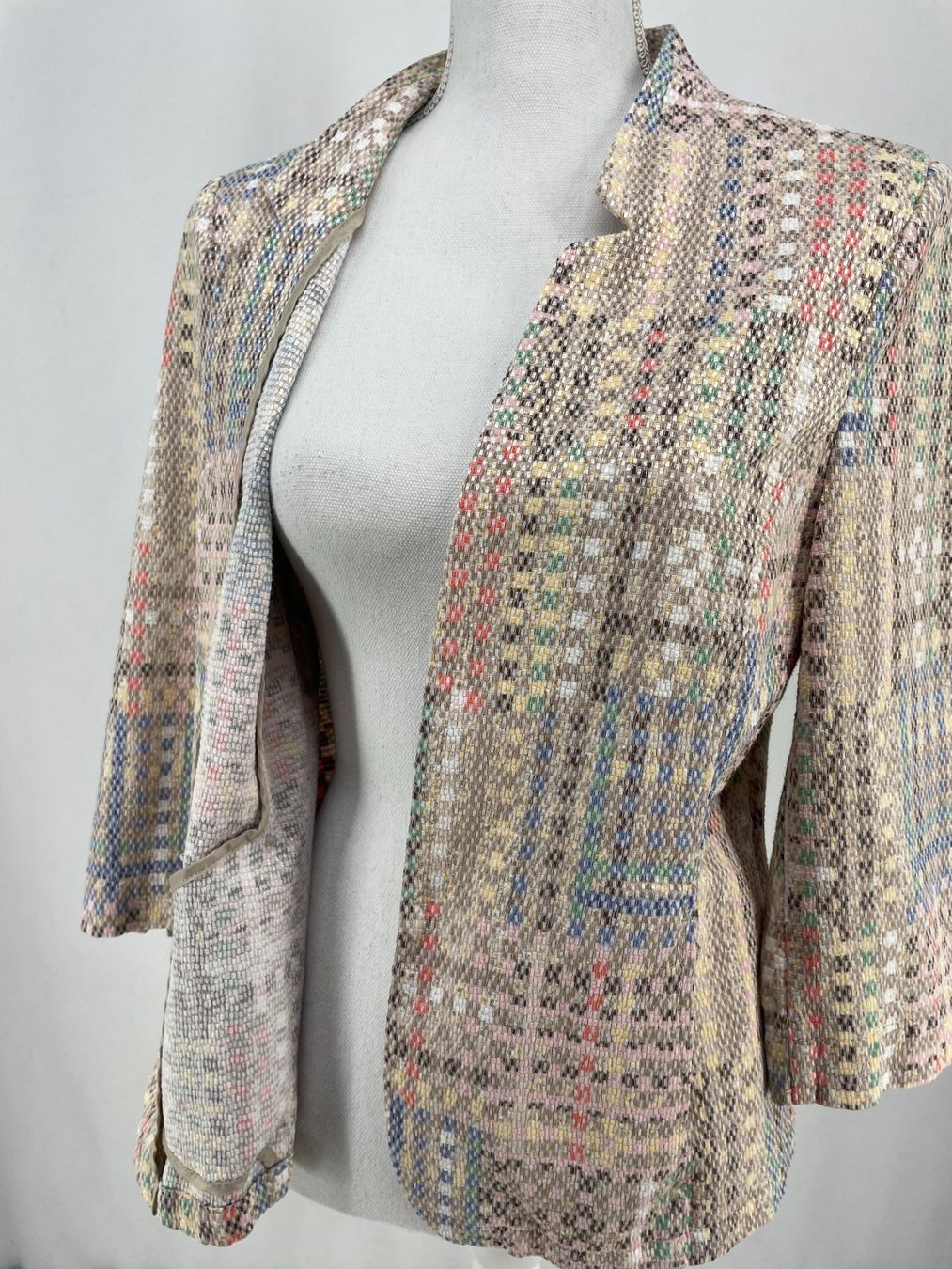 Giacche: BIANCA Blazer multicolore avec bras 3/4, Taille 42 – Usato da Lausanne venduto da PlusValue_Lausanne 3