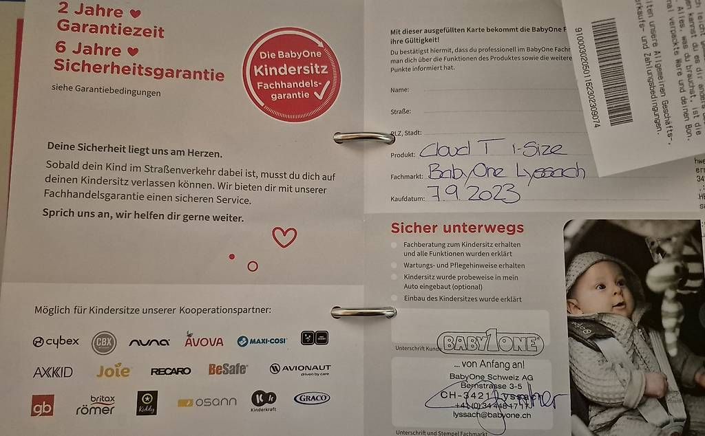 Cybex Seggiolini per auto: Maxi Cosi von CYBEX Cloud T i-Size – Usato da Düdingen venduto da RebeccaR01 1